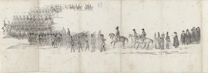 Funeral of the Late King William II in Delft on April 4, 1849 (Sheet 1) by Anonymous