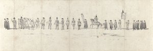Funeral of the Late King William II in Delft on April 4, 1849 (Sheet 3) by Anonymous