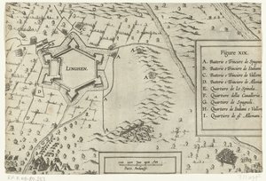 Siege and Capture of Lingen by Spinola, 1605