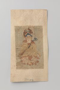Buddha with Ruyi in Hand, Seated on a Lotus by Anonymous