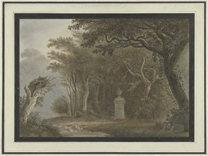 Landscape with Monument for Salomon Gessner