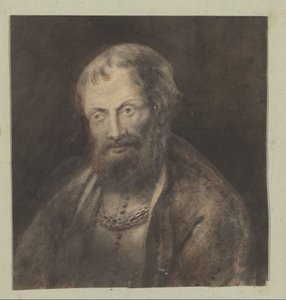 Bust of a Man with Necklace by Anonymous