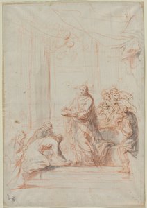 Christ Administering the Host