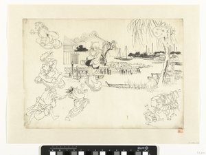 Chushingura Scenes by Anonymous