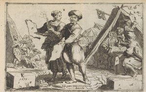 The Brave Batavians, 1673 by Anonymous