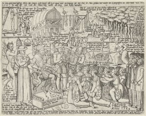The Throne of the Duke of Alva, 1569 by Anonymous