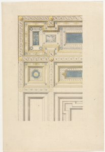 Design for Ornamental Ceiling by Anonymous