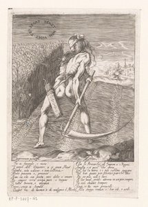 Death as a Reaper with a Scythe by Anonymous