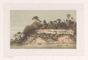 Village and Hill Goenong Rantau Goenoeng Rantan on the Barito