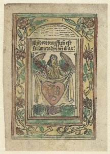 Angel with Sacred Heart