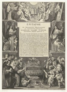 Epitaph for Isabella Clara Eugenia, 1633 by Anonymous