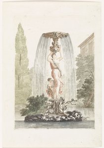 Fountain with Venus and Amor by Anonymous