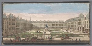 View of the Place Royale in Paris