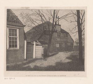 View of the Saint Willibrordus Church Outside the Walls in Amsterdam by Anonymous