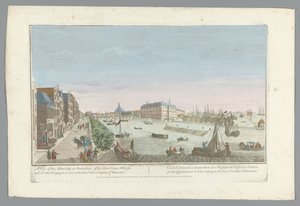 View of the Admiralty at Amsterdam