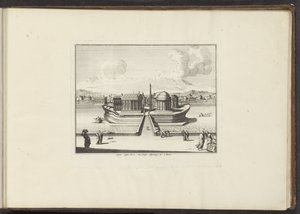 View of the Tiber Island in Rome by Anonymous