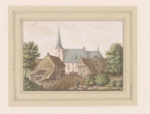 View of the Village of Etten in North Brabant by Anonymous