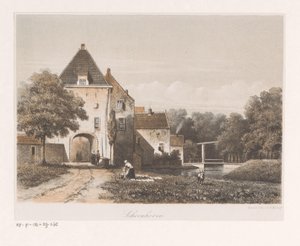 View of the City Gate of Schoonhoven by Anonymous
