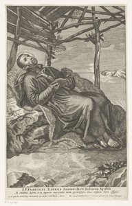 Saint Francis Xavier on His Deathbed by Anonymous