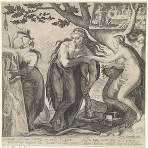 Hercules at the Crossroads by Anonymous