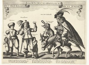 The Sad Farewell of Don de Calabassa from Flanders and Return to Spain, 1646