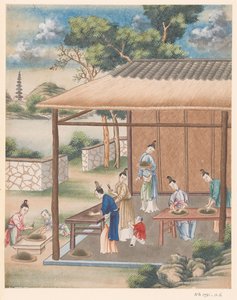 Finely Cutting and Sorting Tea by Anonymous