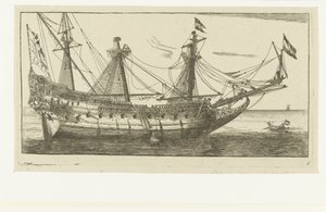 The Ship De Salamander by Anonymous