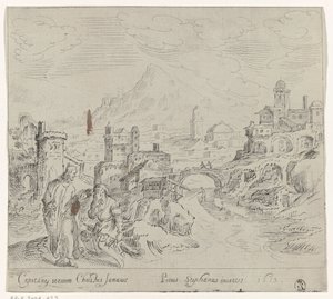 Centurion of Capernaum Begging Christ for Help by Anonymous