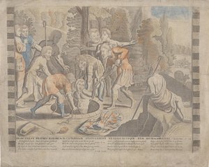 Joseph Thrown into the Pit by His Brothers