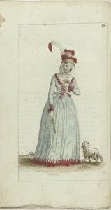 Cabinet of Fashion and Taste 1791, Pl. IX by Anonymous