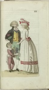 Cabinet of Fashion and Taste 1791, Plate XIII by Anonymous