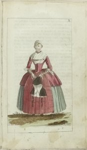 Cabinet of Fashion and Taste 1791, Plate X by Anonymous