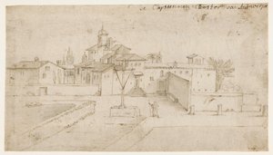 Capuchin Monastery in Antwerp (?) by Anonymous