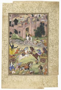 Krishna Kills the Demon Sri Gala (Scene from the Harivamsa)