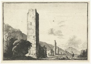 Landscape with Square Tower