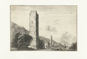 Landscape with Square Tower