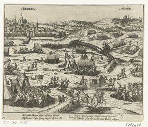 Louis of Nassau Leaves Bergen, 1572