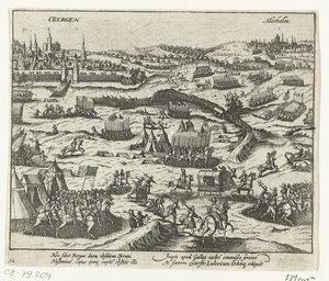 Louis of Nassau Leaves Bergen, 1572
