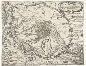Siege of Maastricht by Frederick Henry, 1632 by Anonymous