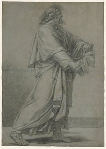 Man Destroying Book by Anonymous