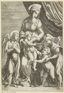 Mary with Child and the Young John the Baptist