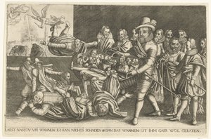 Maurits Separates the Wheat from the Chaff, 1618 by Anonymous