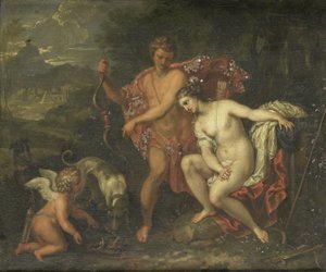 Meleager and Atalanta by Anonymous