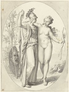 Minerva and Venus by Anonymous