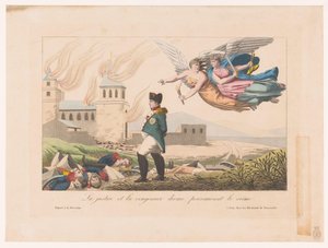 Nemesis and Themis Pursuing Napoleon
