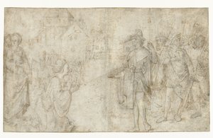 Meeting of David and Abigail by Anonymous