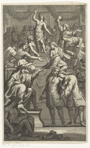 Reception of Cornelis de Bruyn as a New Member of the Bentvueghels by Anonymous