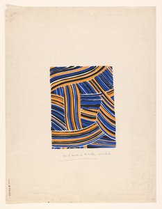 Design for a Silk Fabric by Anonymous