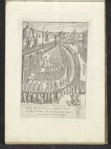 Procession over the Piazzetta in Venice by Anonymous
