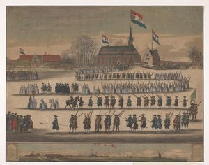 Procession in Jisp for the Installation of William V in 1766 by Anonymous
